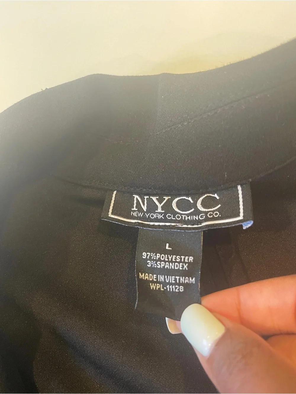 Women's Black Single-Button Blazer